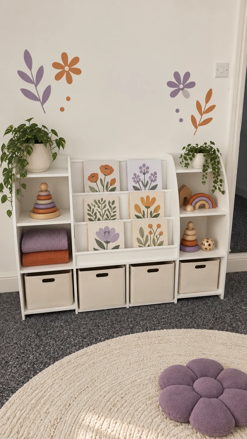 Illustrative playroom for the sample setting The acorn room